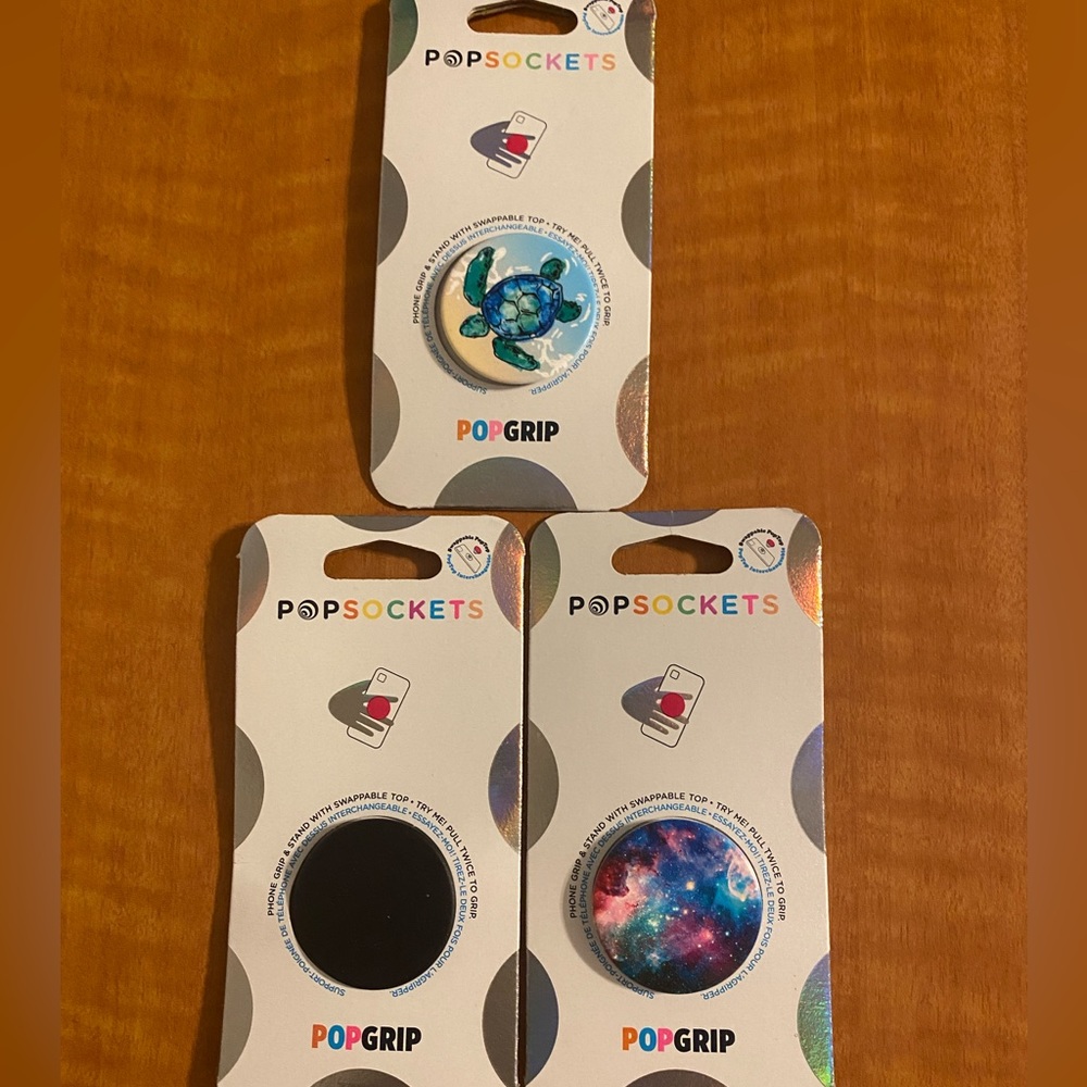 Popsocket Popgrip set of 3